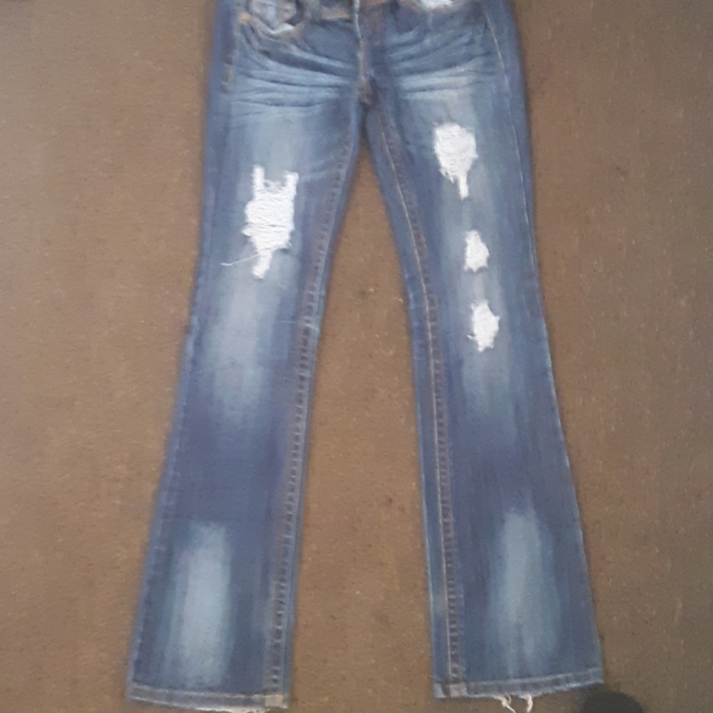 Blue Boot cut Almost Famous size 3 Blue Jeans